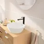 Змішувач для умивальника HANSGROHE REBRIS S 72590670, чорний матовий