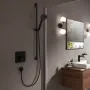 Лійка ручного душа HANSGROHE PULSIFY 24101670, чорний матовий