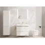 Дзеркало з LED підсвічуванням для ванної 80х70 HANSGROHE XARITA 54976700