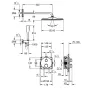 Душова система прихованого монтажу GROHE GROHTHERM 34869000