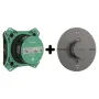 Термостат прихованого монтажу 2 функції із прихованою частиною HANSGROHE SHOWER SELECT S 15554340+01500180