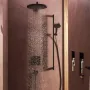 Лейка верхнього душу HANSGROHE RAINDANCE ALIVE 24520670, чорний матовий