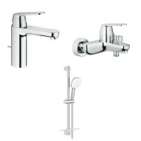 Набір змішувачів 3 в 1 GROHE EUROSMART COSMOPOLITAN UA126112M3