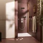 Лейка верхнього душу з кронштейном, 2 режими HANSGROHE RAINDANCE ALIVE 24540000