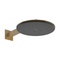 Лейка верхнього душу з кронштейном, 2 режими HANSGROHE RAINDANCE ALIVE 24540140, бронза сатин