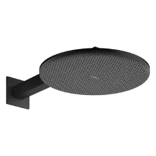 Лейка верхнього душу з кронштейном, 2 режими HANSGROHE RAINDANCE ALIVE 24540670, чорний матовий