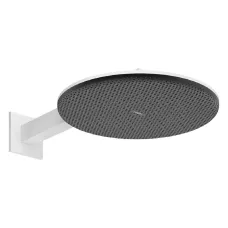 Лейка верхнього душу з кронштейном, 2 режими HANSGROHE RAINDANCE ALIVE 24540700, білий матовий