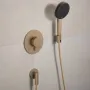 Шлангове підключення HANSGROHE FIXFIT 28882140, бронза сатин