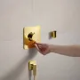 Шлангове підключення HANSGROHE FIXFIT 28884990, золото