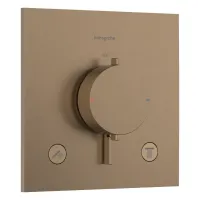 Змішувач прихованого монтажу HANSGROHE ECOSTAT COMFORT 33711140, бронза сатин