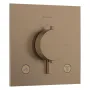 Змішувач прихованого монтажу HANSGROHE ECOSTAT COMFORT 33711140, бронза сатин