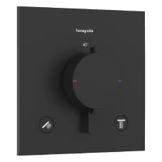 Змішувач прихованого монтажу HANSGROHE ECOSTAT COMFORT 33711670, чорний матовий