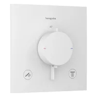 Змішувач прихованого монтажу HANSGROHE ECOSTAT COMFORT 33711700, білий матовий