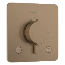 Змішувач прихованого монтажу HANSGROHE ECOSTAT COMFORT 33713140, бронза сатин