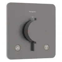 Змішувач прихованого монтажу HANSGROHE ECOSTAT COMFORT 33713340, чорний матовий хром