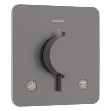 Змішувач прихованого монтажу HANSGROHE ECOSTAT COMFORT 33713340, чорний матовий хром