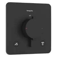 Змішувач прихованого монтажу HANSGROHE ECOSTAT COMFORT 33713670, чорний матовий