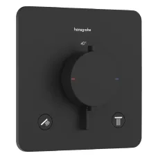 Змішувач прихованого монтажу HANSGROHE ECOSTAT COMFORT 33713670, чорний матовий