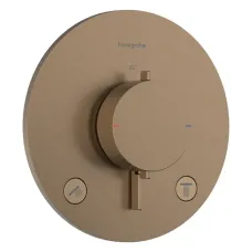 Змішувач прихованого монтажу HANSGROHE ECOSTAT COMFORT 33715140, бронза сатин