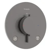 Змішувач прихованого монтажу HANSGROHE ECOSTAT COMFORT 33715340, чорний матовий хром