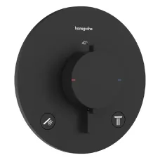 Змішувач прихованого монтажу HANSGROHE ECOSTAT COMFORT 33715670, чорний матовий