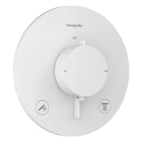 Змішувач прихованого монтажу HANSGROHE ECOSTAT COMFORT 33715700, білий матовий