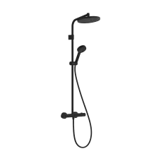Душова система з термостатом HANSGROHE ACTIVERA 28078670, чорний матовий