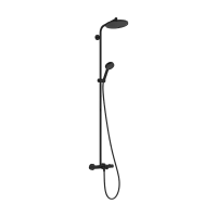 Душова система з термостатом для ванни HANSGROHE ACTIVERA 28871670, чорний матовий
