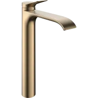 Змішувач для умивальника з донним клапаном HANSGROHE VIVENIS, бронза сатин
