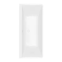 Ванна кам'яна 180Х80 з ніжками, панеллю, сифоном VILLEROY &amp; BOCH SUBWAY 3.0 UBQ180SBW9CS00V-01