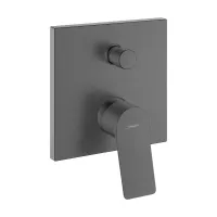 Змішувач прихованого монтажу 2 функції HANSGROHE VIVENIS, чорний матовий хром