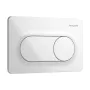 Кнопка змиву для інсталяції HANSGROHE iFRAME, білий глянсовий