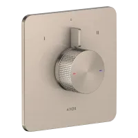Змішувач прихованого монтажу 2 функції AXOR CITTERIO C 49451820, нікель сатин