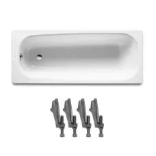 Ванна чавунна ROCA CONTINENTAL 150x70 A21291300R+A150412330