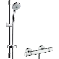 Душовий набір з термостатом і душовою штангою HANSGROHE CROMA 27086000
