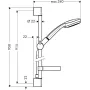 Душовий набір HANSGROHE CROMA 27771000