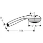 Ручний душ HANSGROHE CROMETTA 28561000