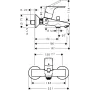 Змішувач для ванни HANSGROHE FOCUS 31940000