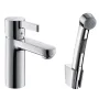 Змішувач для раковини з гігієнічним душем HANSGROHE METRIS S 31160000
