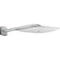Верхній душ HANSGROHE PURAVIDA 27437400, хром з білим