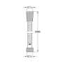 Шланг для душа HANSGROHE MARIFLEX 28155000, 1750 мм