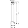 Прихована частина полиці 240/120 AXOR SHOWER SOLUTIONS 40878180