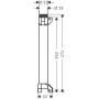 Прихована частина полиці 240/120 AXOR SHOWER SOLUTIONS 40878180