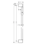 Штанга для душу HANSGROHE UNICA 27609000