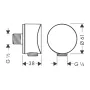 Шлангове під'єднання HANSGROHE FIXFIT S 27456000