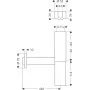 Сифон для раковини HANSGROHE FLOWSTAR 52100000