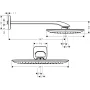 Верхній душ HANSGROHE PURAVIDA 27437000