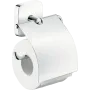 Тримач туалетного паперу з кришкою HANSGROHE PURAVIDA 41508000