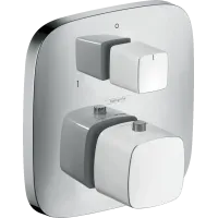 Термостат для ванни HANSGROHE PURAVIDA 15771400, хром з білим