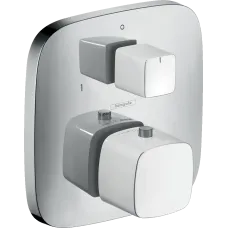 Термостат для ванни HANSGROHE PURAVIDA 15771400, хром з білим